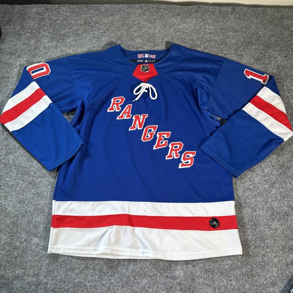 adidas New York Rangers Artemi Panarin #10 Blue NHL Hockey Jersey Size 54